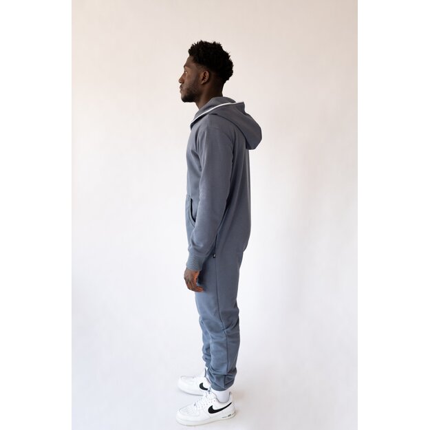 Sofa Killer dark grey color onesie Rock