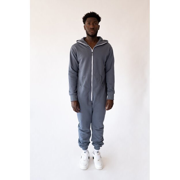 Sofa Killer dark grey color onesie Rock