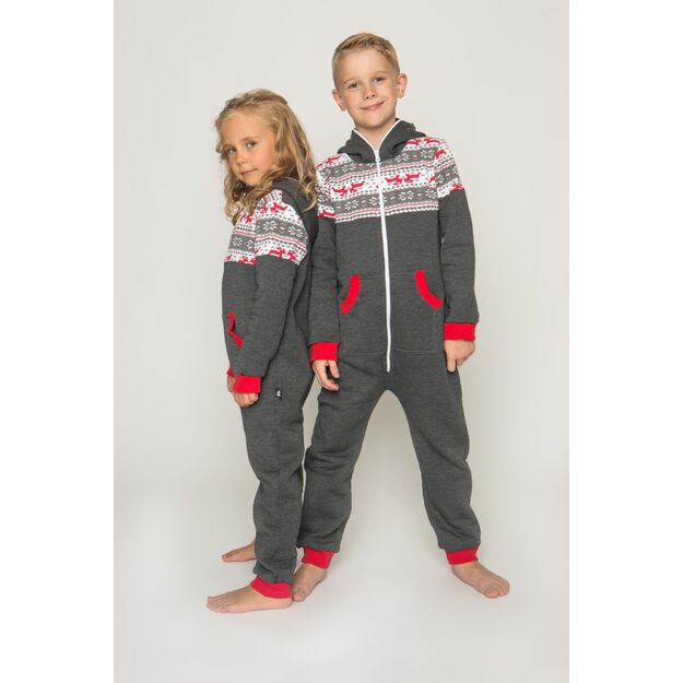 Sofa Killer dark grey unisex kids onesie Nordic