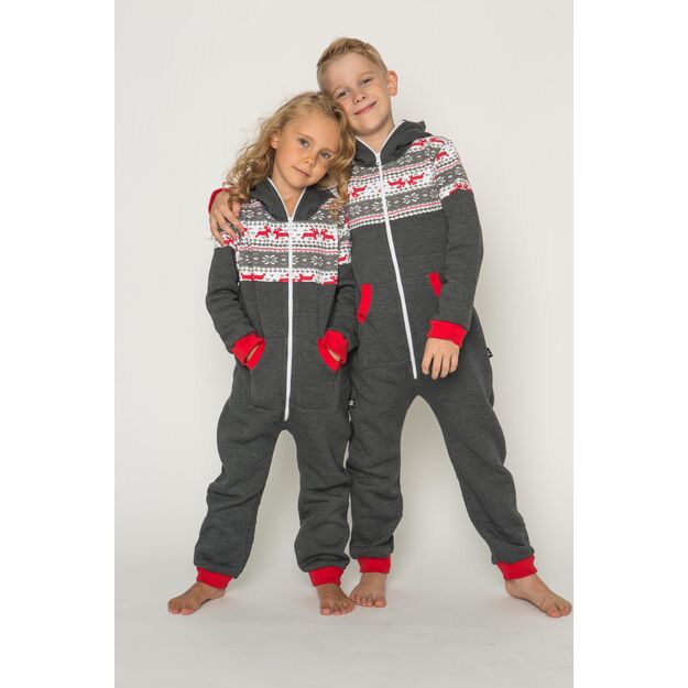 Sofa Killer dark grey unisex kids onesie Nordic