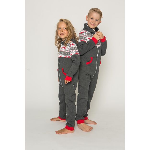 Sofa Killer dark grey unisex kids onesie Nordic