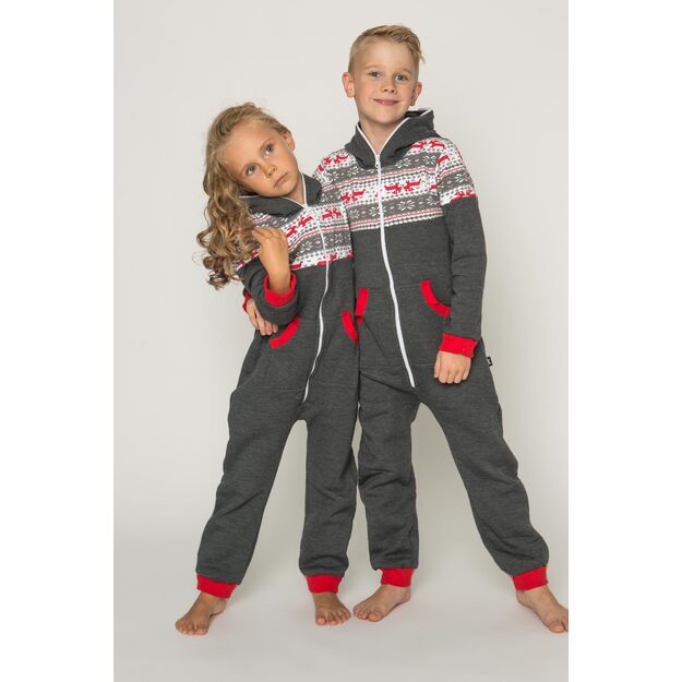 Sofa Killer dark grey unisex kids onesie Nordic