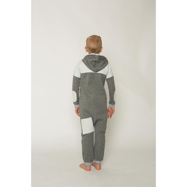 Sofa Killer grey unisex kids onesie Creamy