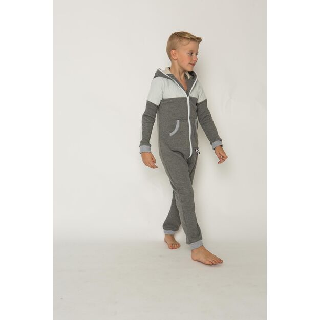 Sofa Killer grey unisex kids onesie Creamy