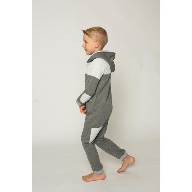 Sofa Killer grey unisex kids onesie Creamy