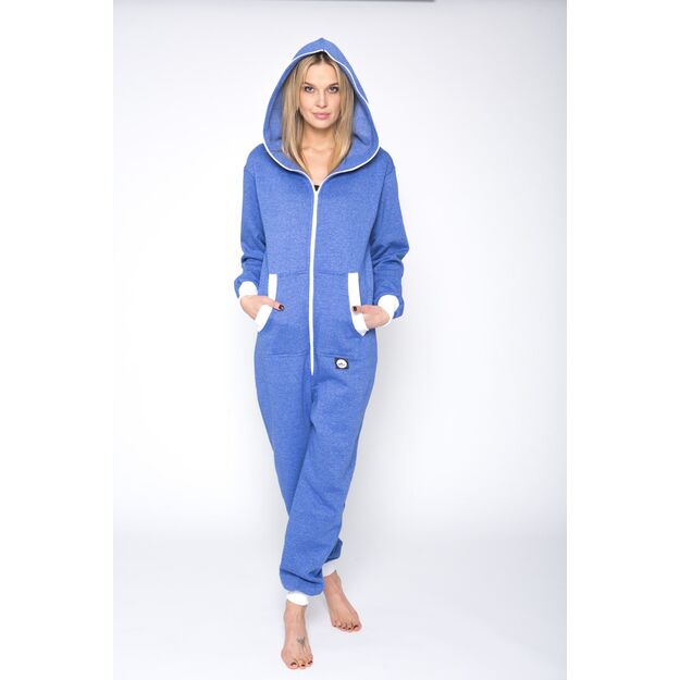 Sofa Killer jeans color onesie with white cuff