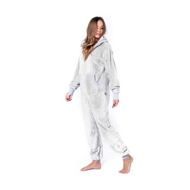 Sofa Killer light grey bamboo frottee women onesie