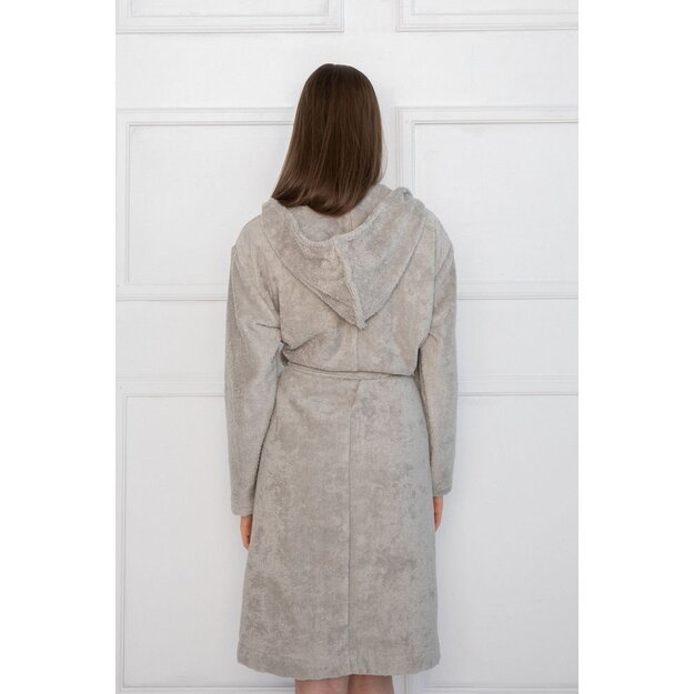 Sofa Killer light grey bamboo frottee women robe