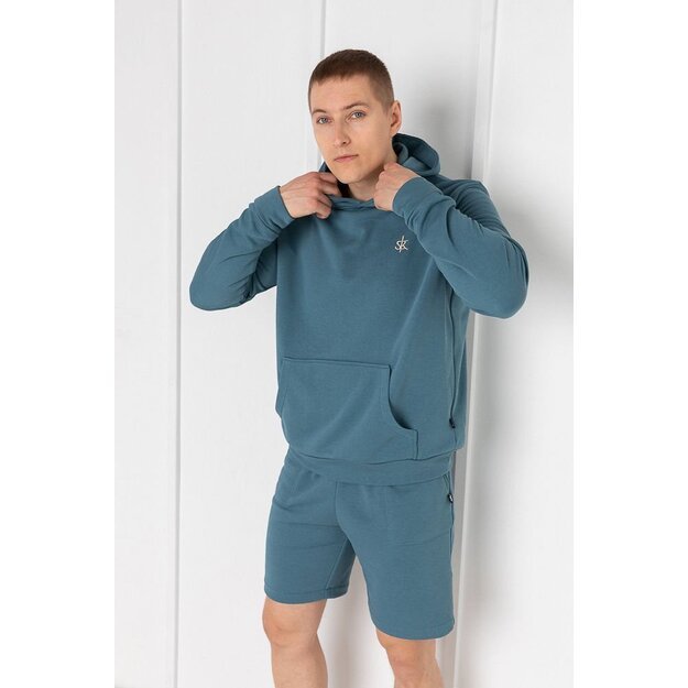 Sofa Killer men lounge wear with shorts blue Stone