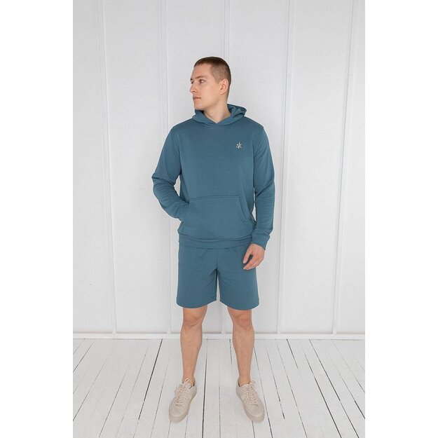 Sofa Killer men lounge wear with shorts blue Stone