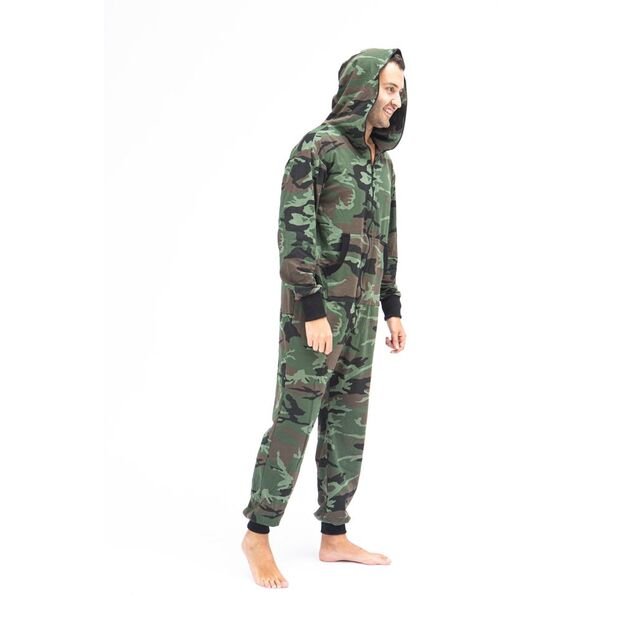 Sofa Killer men onesie with camouflage pattern CAMO