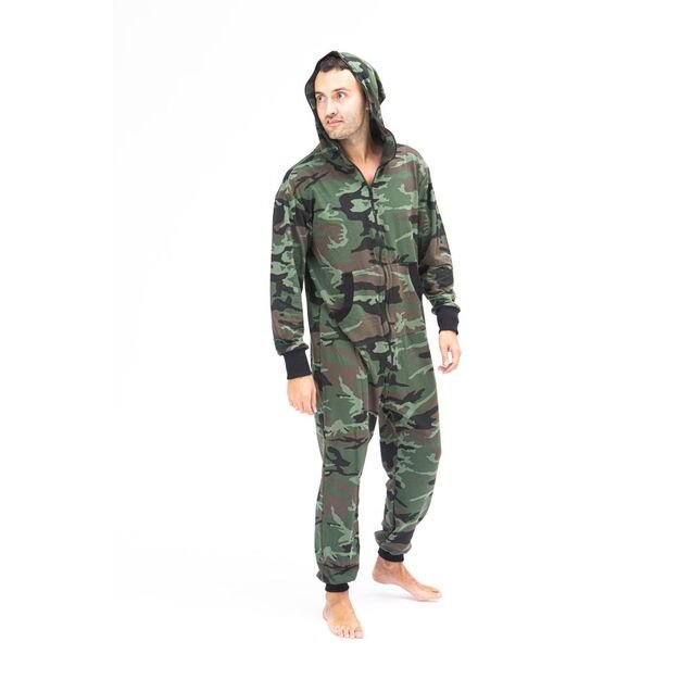 Sofa Killer men onesie with camouflage pattern CAMO