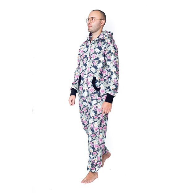 Sofa Killer men onesie with florals prints Floral