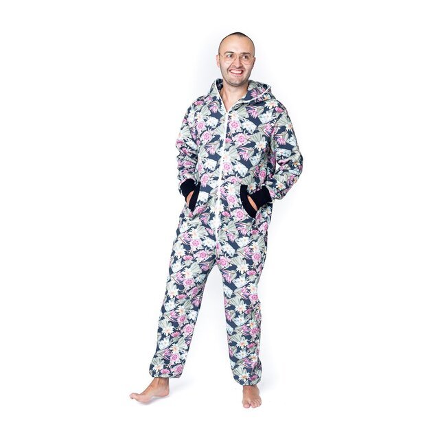 Sofa Killer men onesie with florals prints Floral