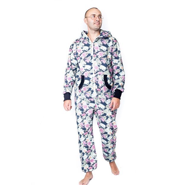 Sofa Killer men onesie with florals prints Floral