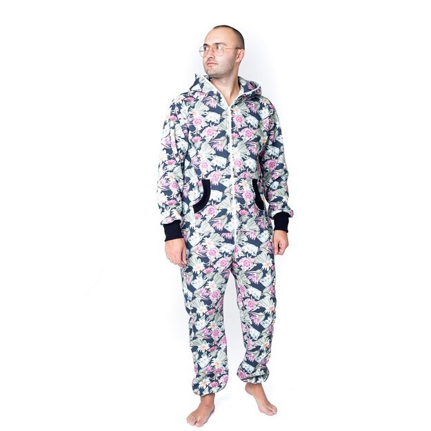 Sofa Killer men onesie with florals prints Floral