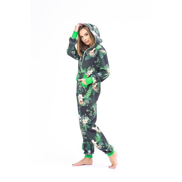 Sofa Killer men onesie with florals prints Tropical