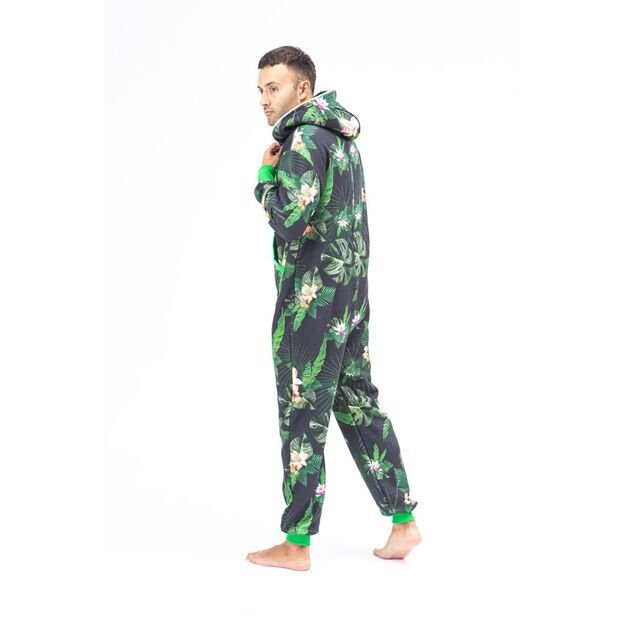 Sofa Killer men onesie with florals prints Tropical