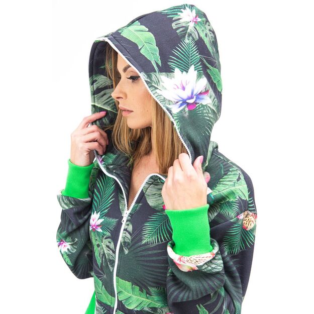 Sofa Killer men onesie with florals prints Tropical