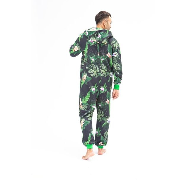 Sofa Killer men onesie with florals prints Tropical