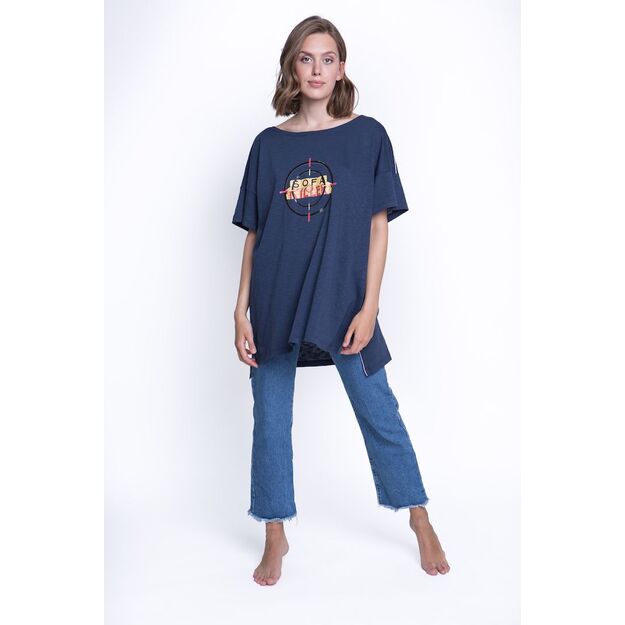 Sofa Killer navy summer t-shirt with application Target