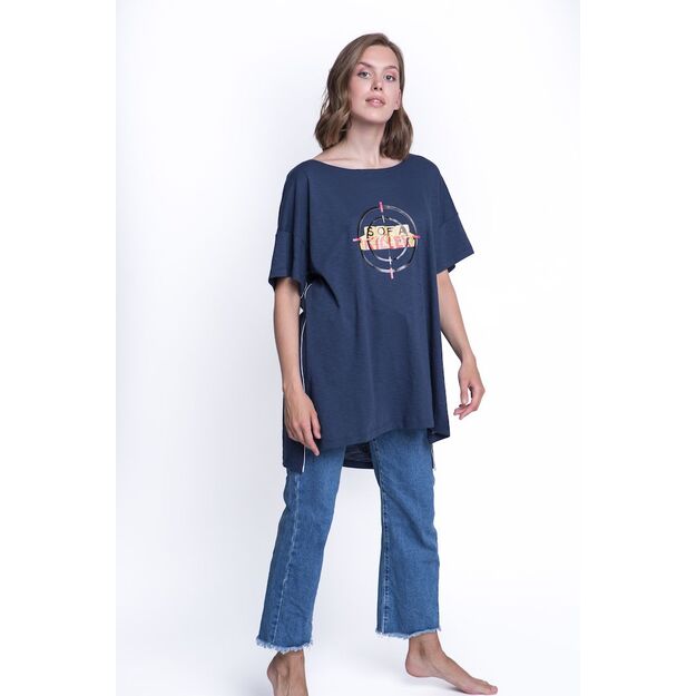 Sofa Killer navy summer t-shirt with application Target