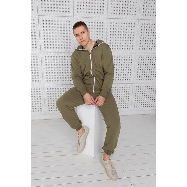 Sofa Killer olive color onesie