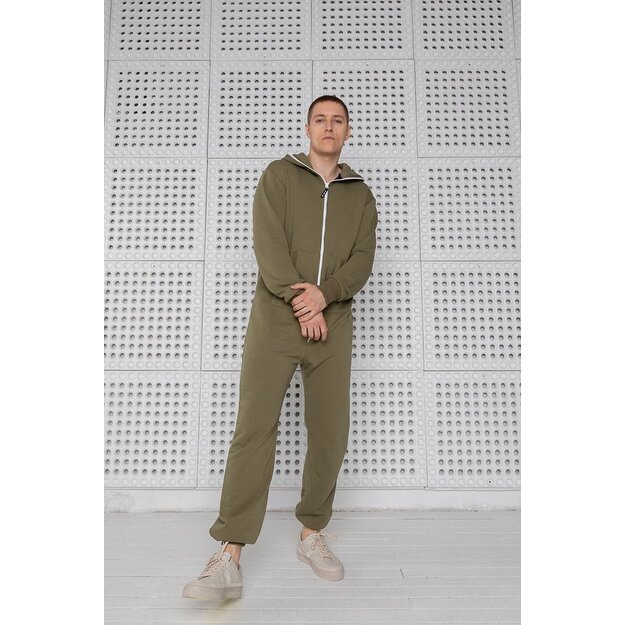 Sofa Killer olive color onesie