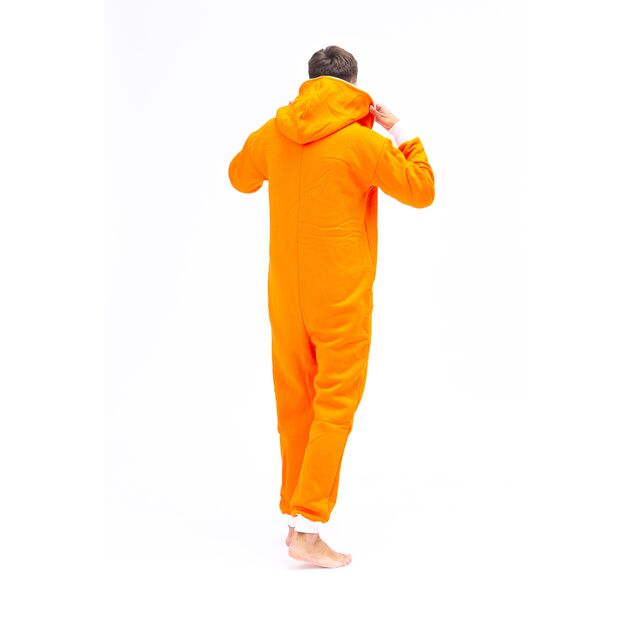 Sofa Killer orange men onesie with white cuff