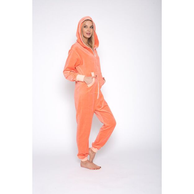 Sofa Killer peach color summer velours onesie