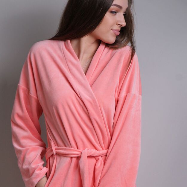 Sofa Killer peach velours robe