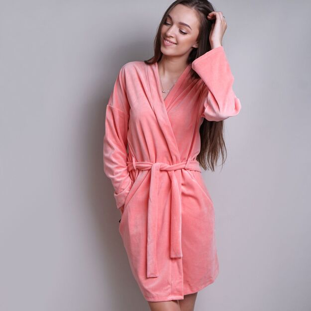 Sofa Killer peach velours robe