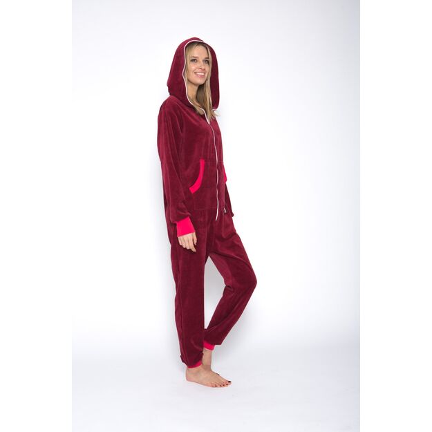 Sofa Killer red wine color summer velours onesie