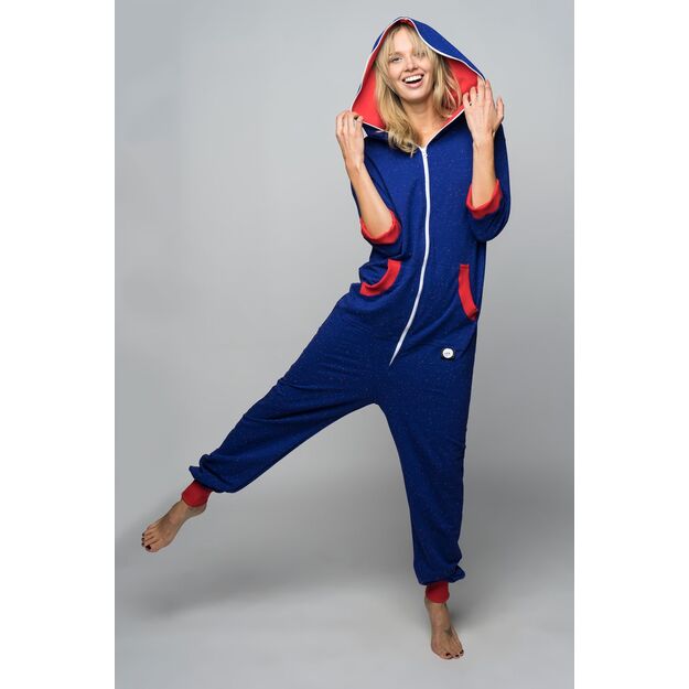 Sofa Killer royal blue onesie