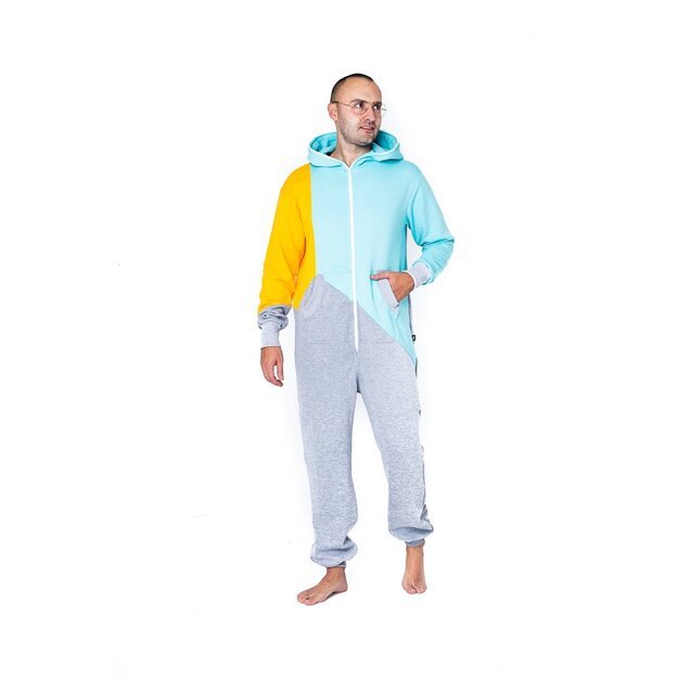 Sofa Killer tricolor men onesie Mint