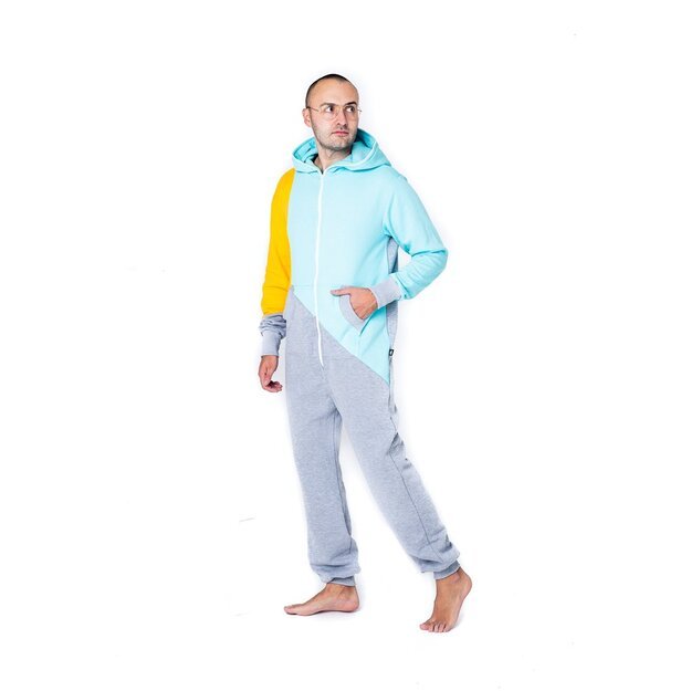 Sofa Killer tricolor men onesie Mint