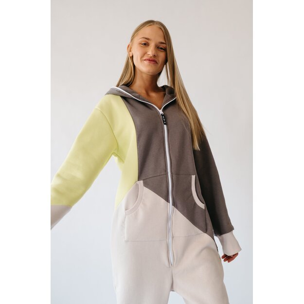 Sofa Killer tricolor onesie Breeze