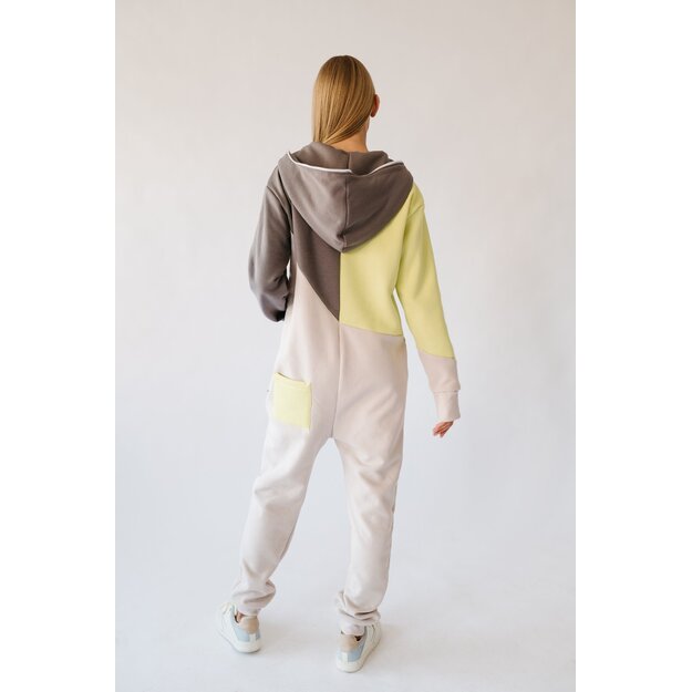 Sofa Killer tricolor onesie Breeze