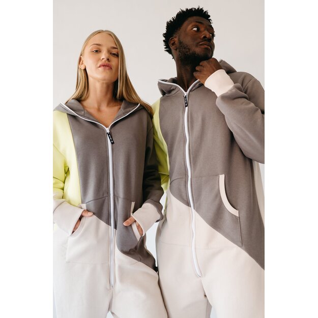 Sofa Killer tricolor onesie Breeze