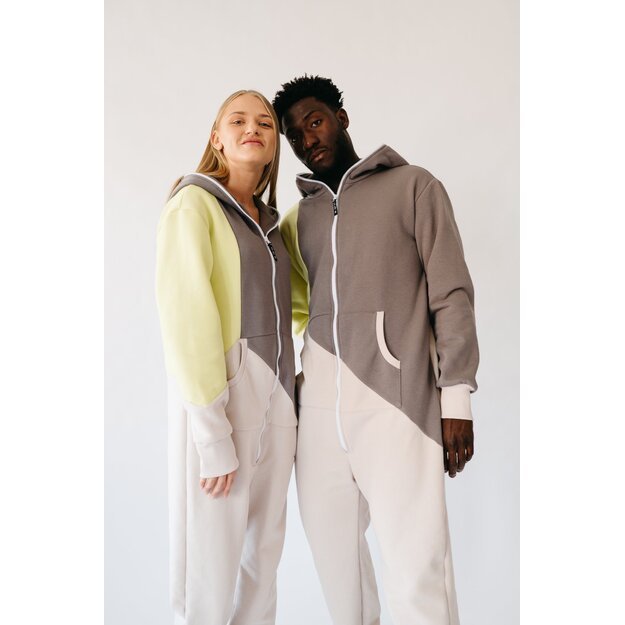 Sofa Killer tricolor onesie Breeze