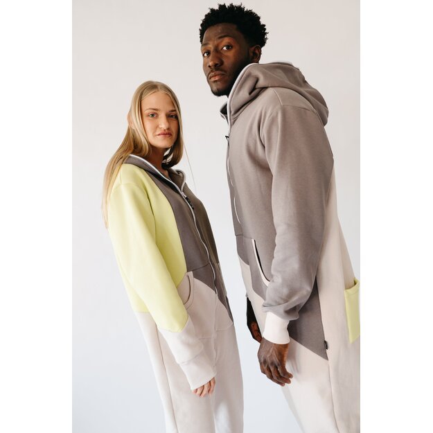 Sofa Killer tricolor onesie Breeze