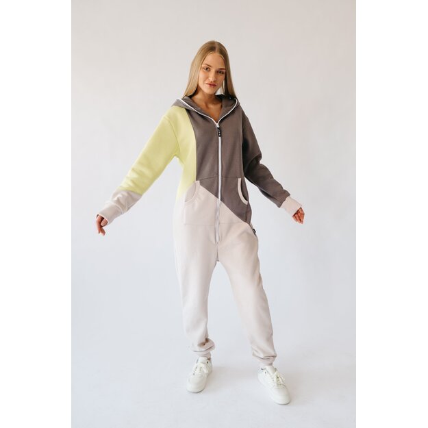 Sofa Killer tricolor onesie Breeze