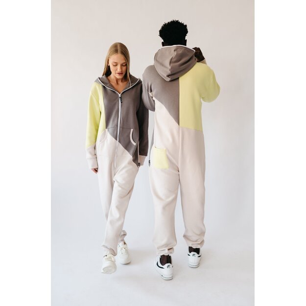 Sofa Killer tricolor onesie Breeze
