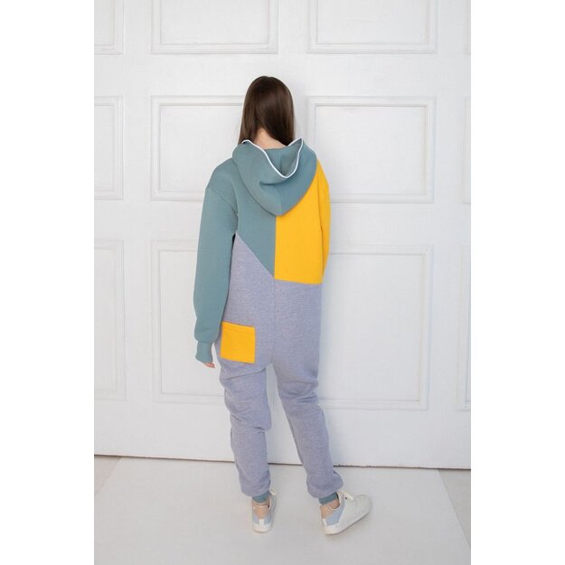 Sofa Killer tricolor onesie Sunset