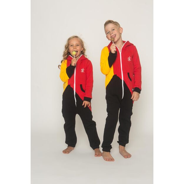 Sofa Killer tricolor unisex kids onesie BRUBER