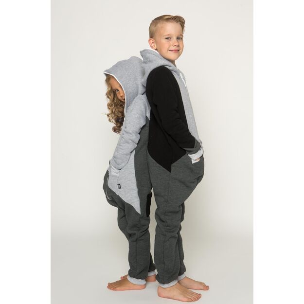 Sofa Killer tricolor unisex kids onesie Grey