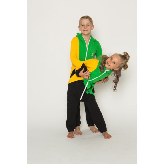 Sofa Killer tricolor unisex kids onesie Jamaica