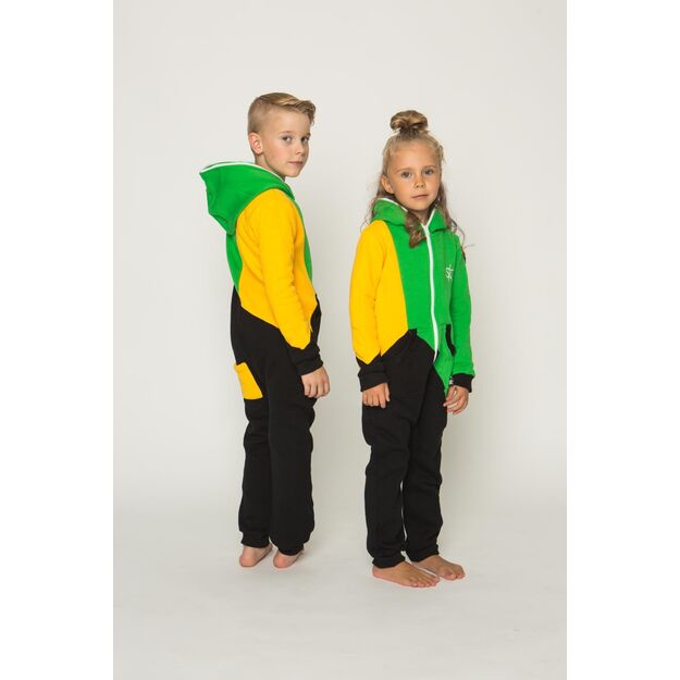 Sofa Killer tricolor unisex kids onesie Jamaica