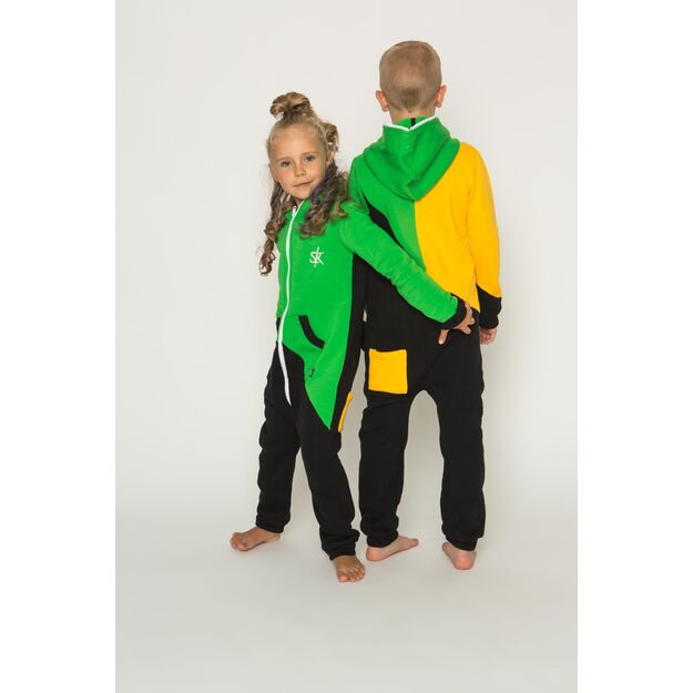 Sofa Killer tricolor unisex kids onesie Jamaica