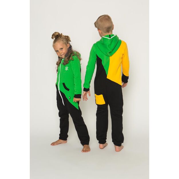 Sofa Killer tricolor unisex kids onesie Jamaica